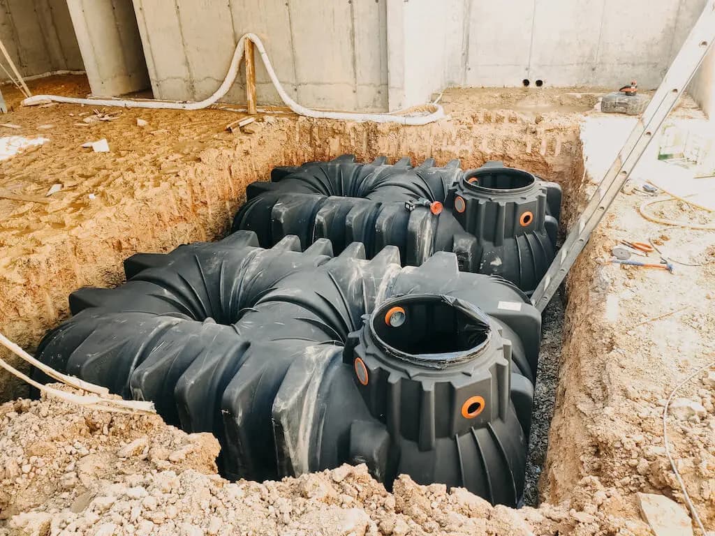 Sistema de recollida d'aigües pluvials