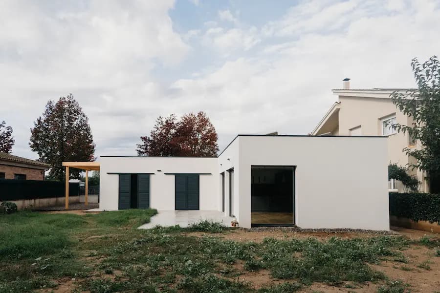 Façana casa de la Carme i l'Stephan